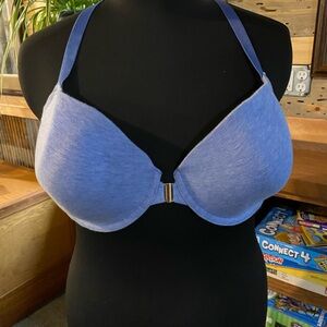 Cacique Front Closure Bra Halter Style 44D